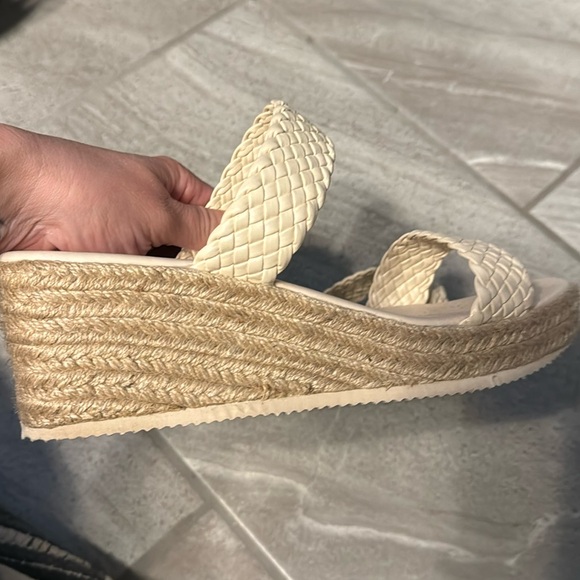 SHEIN wedge summer sandals size 8 - Picture 2 of 3